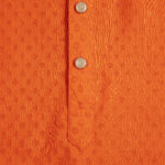 Festive Orange Panjabi with white Payjama - Image 5