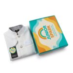 Classic Waistcoat Blue Panjabi Set- 3Pcs - Image 5